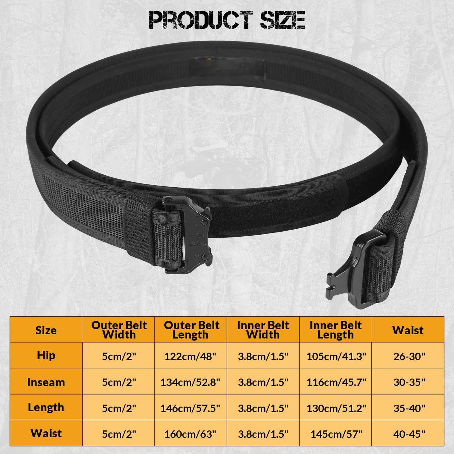 Duty Belt Police Belts for Ultimate Comfort and Durability - Raven Supply Company