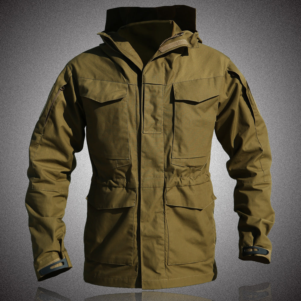Men's Tactical Windbreaker Jacket for Outdoor Adventures - Raven Supply Company