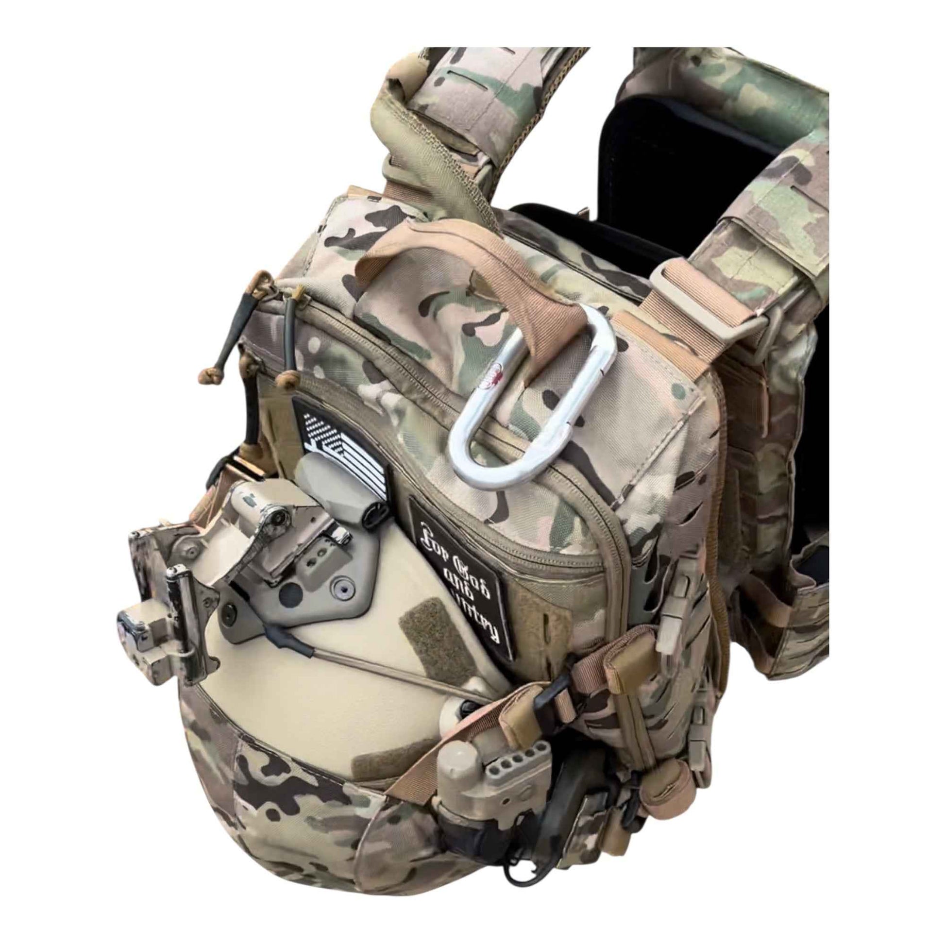 FULL KIT COMBO Crusader 2.0 V4 Armor COMBO PACKAGE LIGHTWEIGHT LEVEL IV (2) 10x12 Front/Back Plates, Plate Carrier Bag