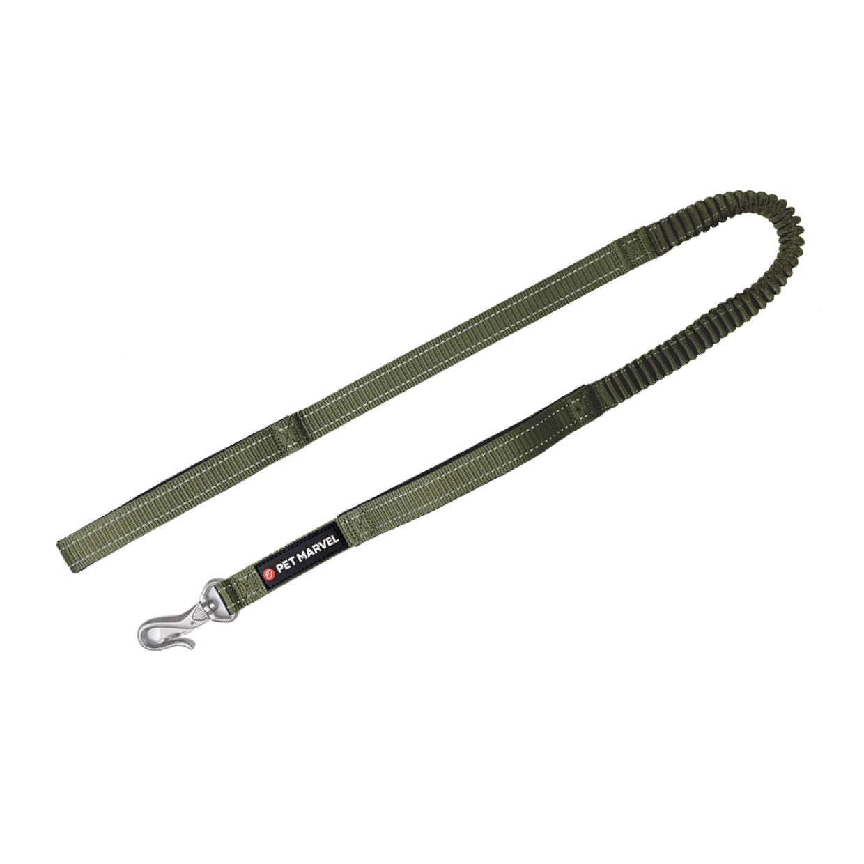 PETMARVEL 4-6 FT Shock Absorbing Tactical Dog Leash Dual Handle For Training - Raven Supply Company