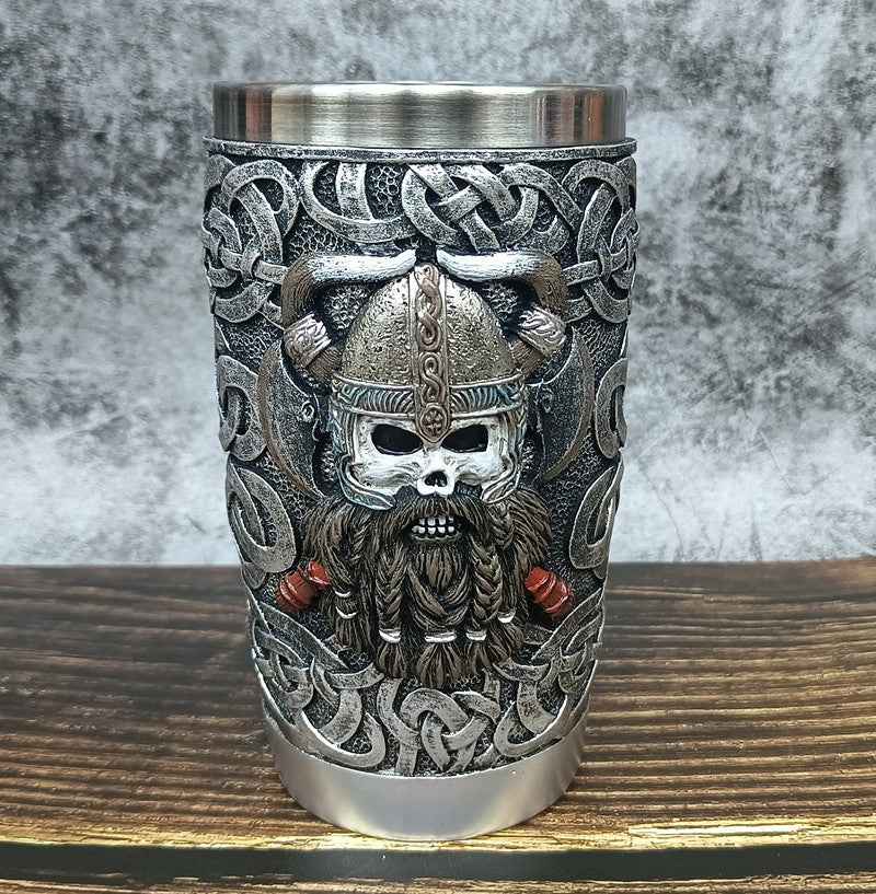 Viking Coffee Cup Berserker's Chalice - Unique Norse Drinkware - Raven Supply Company