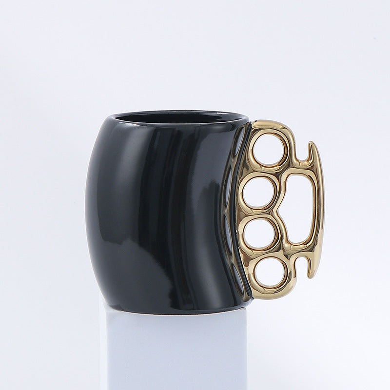 Brass Knuckle Coffee Mugs - Unique Personality for Your Daily Brew - Raven Supply Company