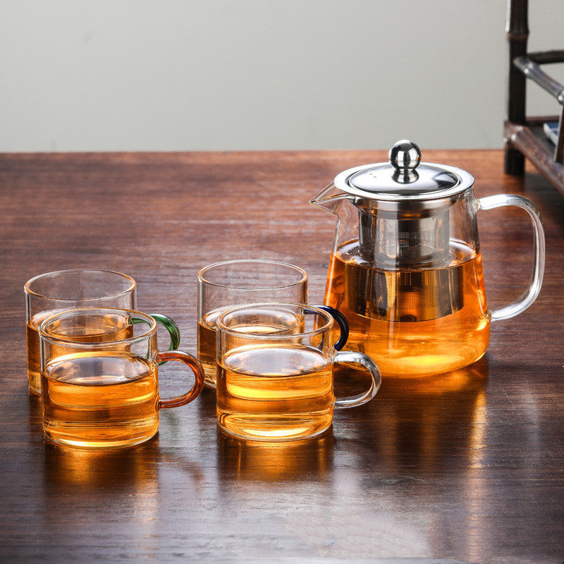 Clear Infuser Tea Pot for Perfectly Brewed Teas - Raven Supply Company
