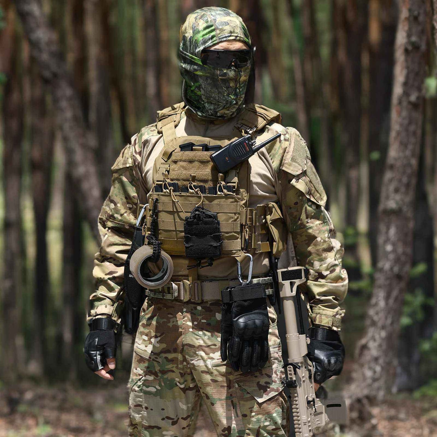 Votagoo Outdoor 1000D Nylon Tactical Combat Tactic Vest Plate Carrier