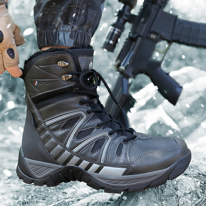Anti Slip Tactical Combat Boots for Special Forces - High Top Design - Raven Supply Company