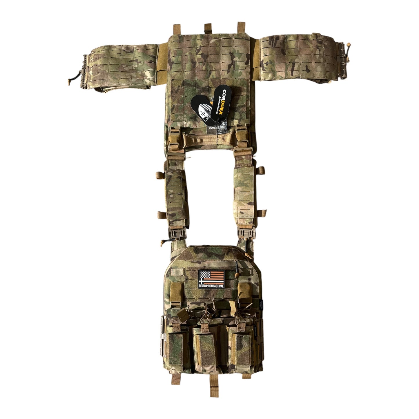 FULL KIT COMBO Crusader 2.0 V4 Armor COMBO PACKAGE LIGHTWEIGHT LEVEL IV (2) 10x12 Front/Back Plates, Mission Plate Carrier Bag