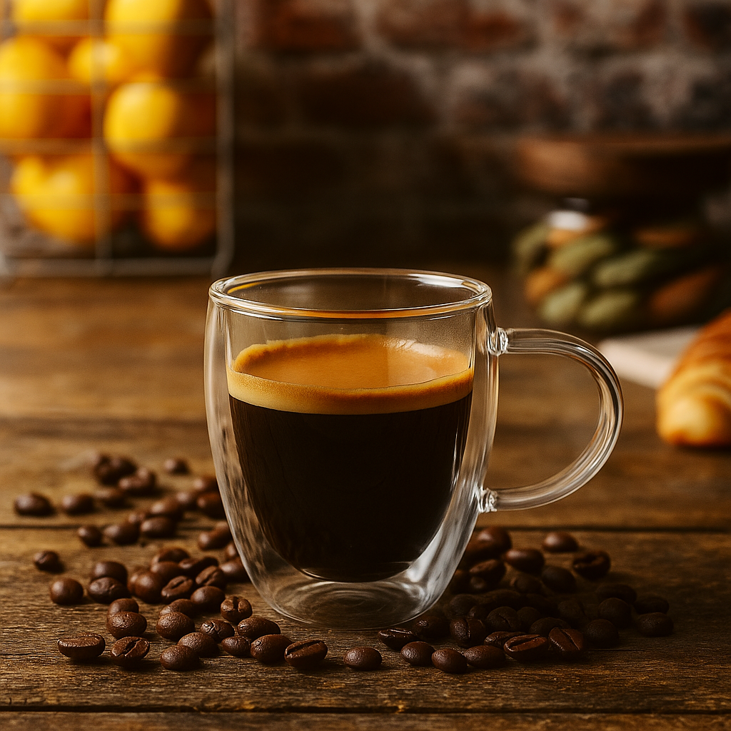 Double Walled Glass Mugs Set 4 - 350ml (12oz) for Effortless Enjoyment - Raven Supply Company