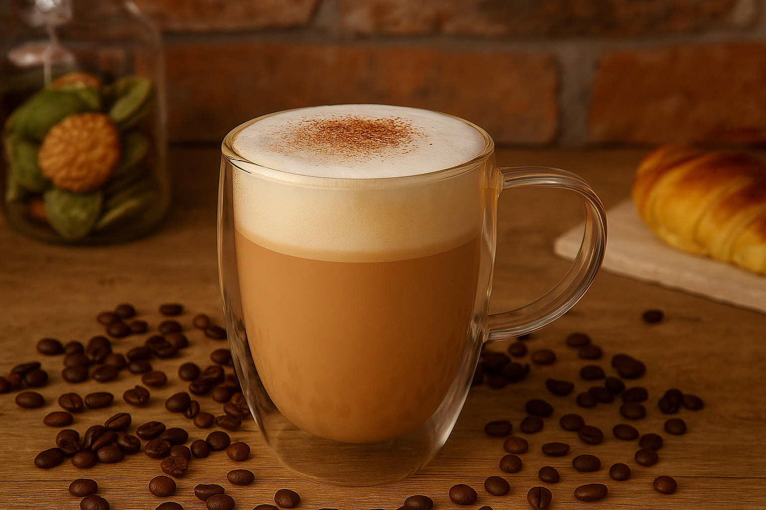 Double Walled Glass Mugs Set 4 - 350ml (12oz) for Effortless Enjoyment - Raven Supply Company