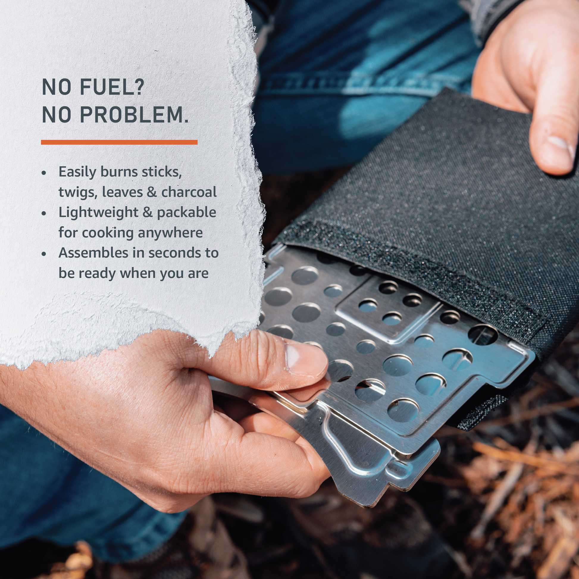 Collapsible Mini Stove – T‑Shirt for Modern Vikings - Raven Supply Company