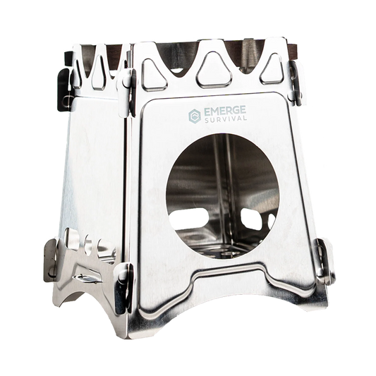 Collapsible Mini Stove – T‑Shirt for Modern Vikings - Raven Supply Company