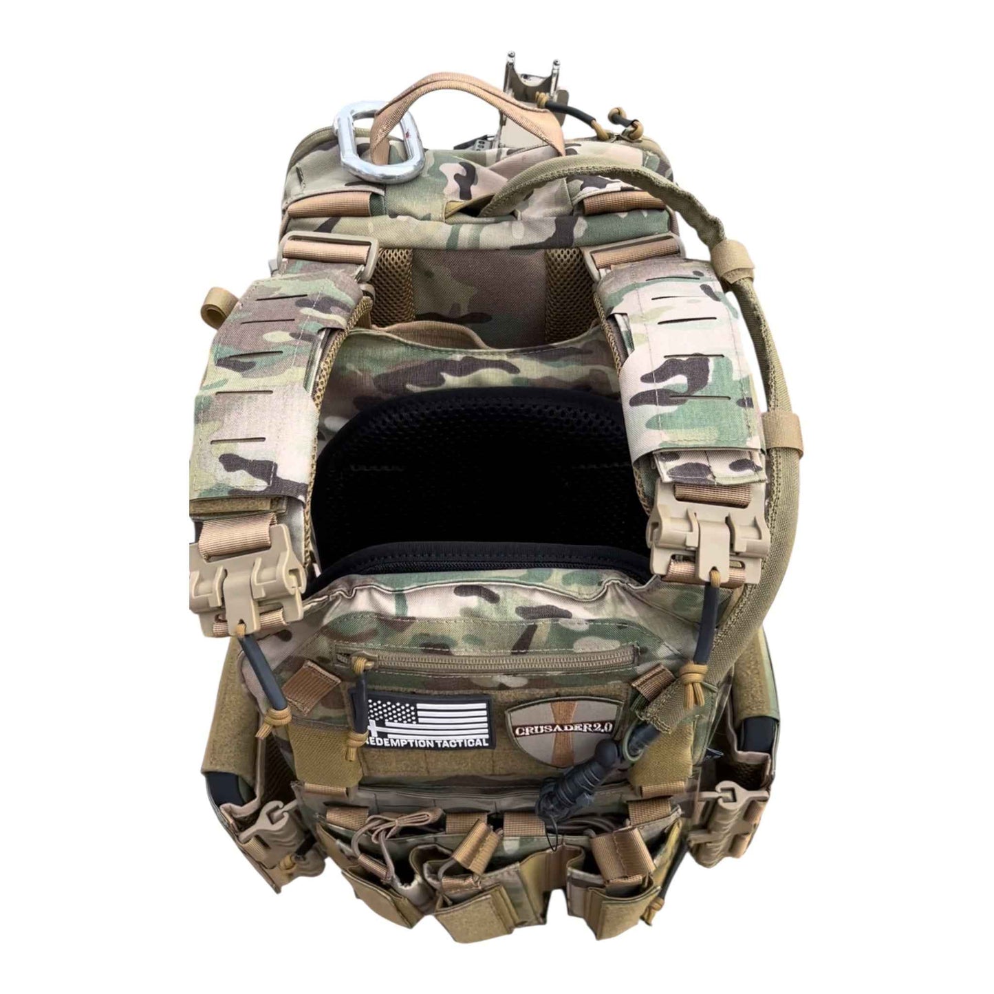 FULL KIT COMBO Crusader 2.0 V4 Armor COMBO PACKAGE LIGHTWEIGHT LEVEL IV (2) 10x12 Front/Back Plates, Plate Carrier Bag