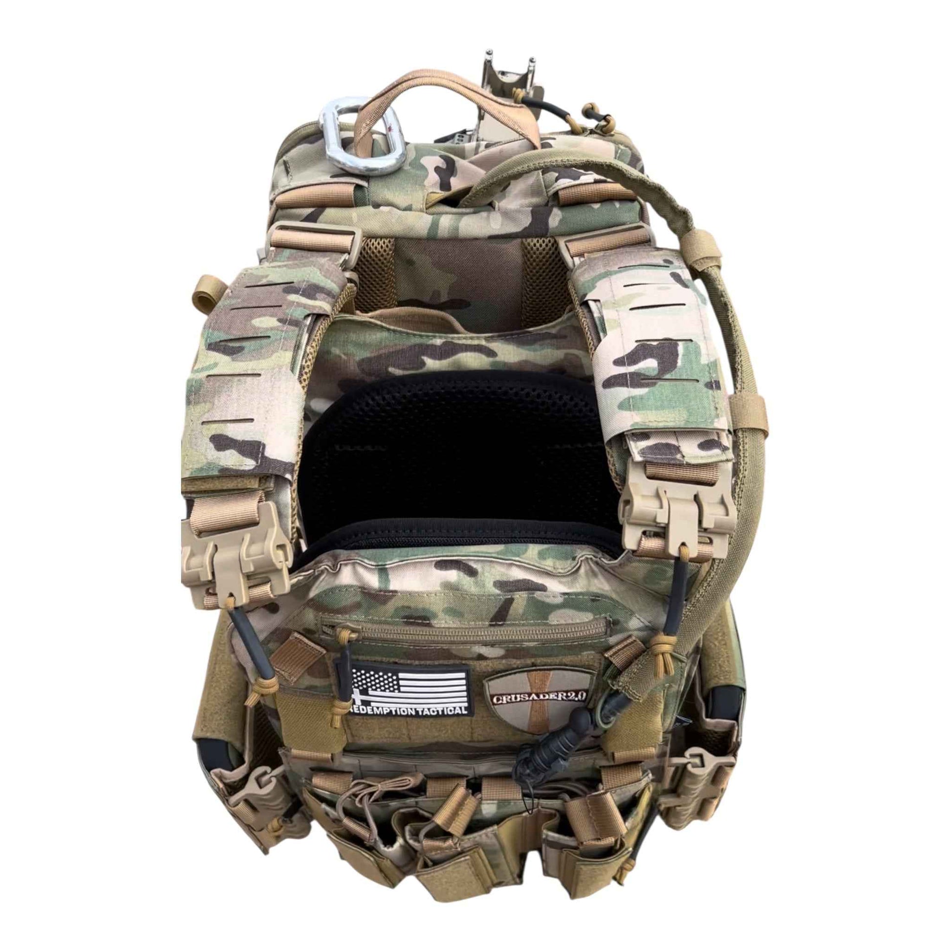 FULL KIT COMBO Crusader 2.0 V4 Armor COMBO PACKAGE LIGHTWEIGHT LEVEL IV (2) 10x12 Front/Back Plates, Plate Carrier Bag