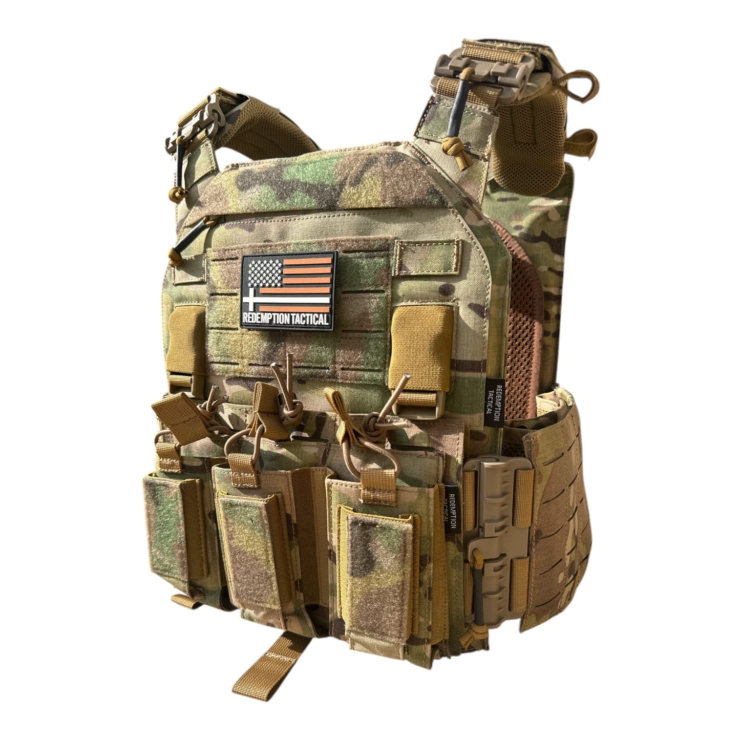 Redemption Tactical CRUSADER 2.0® V4 ARMOR FULL KIT COMBO PACKAGE LIGHTWEIGHT LEVEL IV  (2) 10x12 Front/Back Plates (2) 6x8 Side Plates (Level IV)