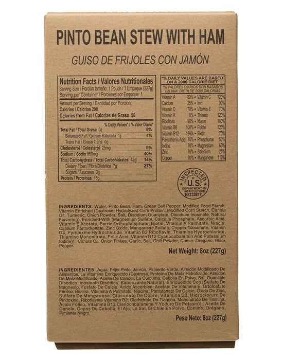 MRE Meals – Standard Variety with Heaters