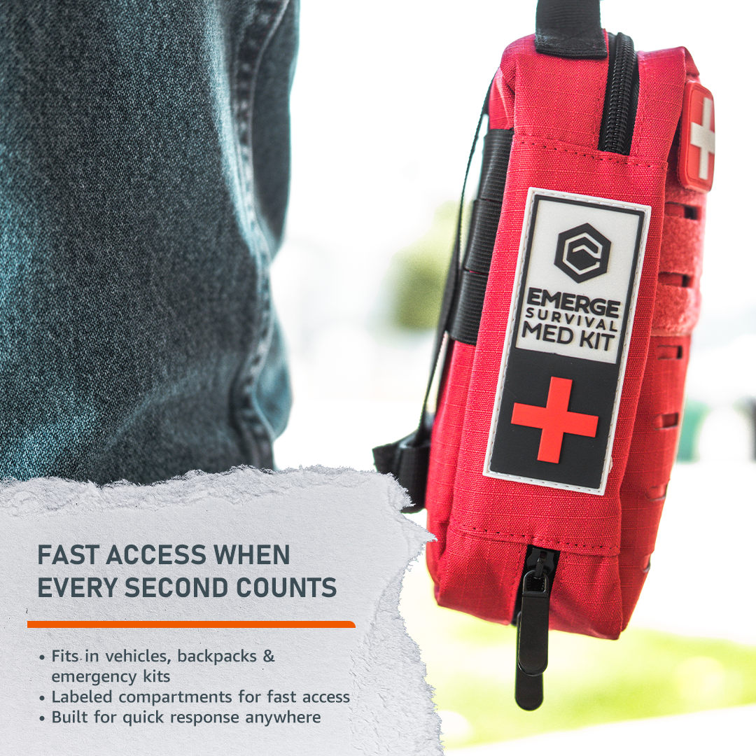 Emergency Med Kit – IFAK Pouch for Modern Vikings - Raven Supply Company