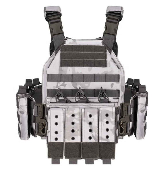 Snow Camo Quick Release Plate Carrier