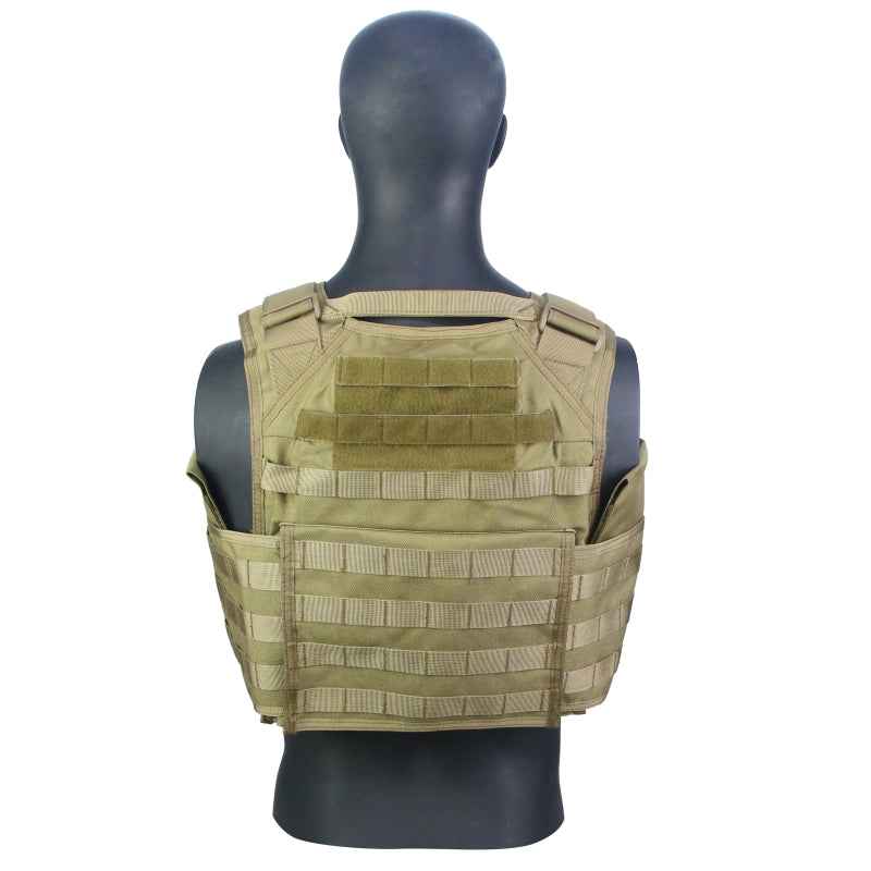 Full plate carrier that fits front plates and side plates
