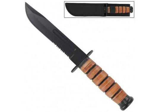 Military Survival Knife for Outdoor Adventures and Utility Use - Raven Supply Company