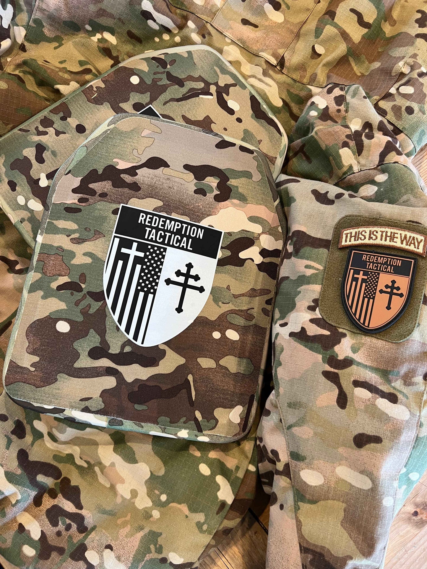 Pair of 10x12 Level IV Ceramic PE Plates Ballistic FRONT AND BACK (SIZE SMALL to LARGE) Curved with Shooters Cut