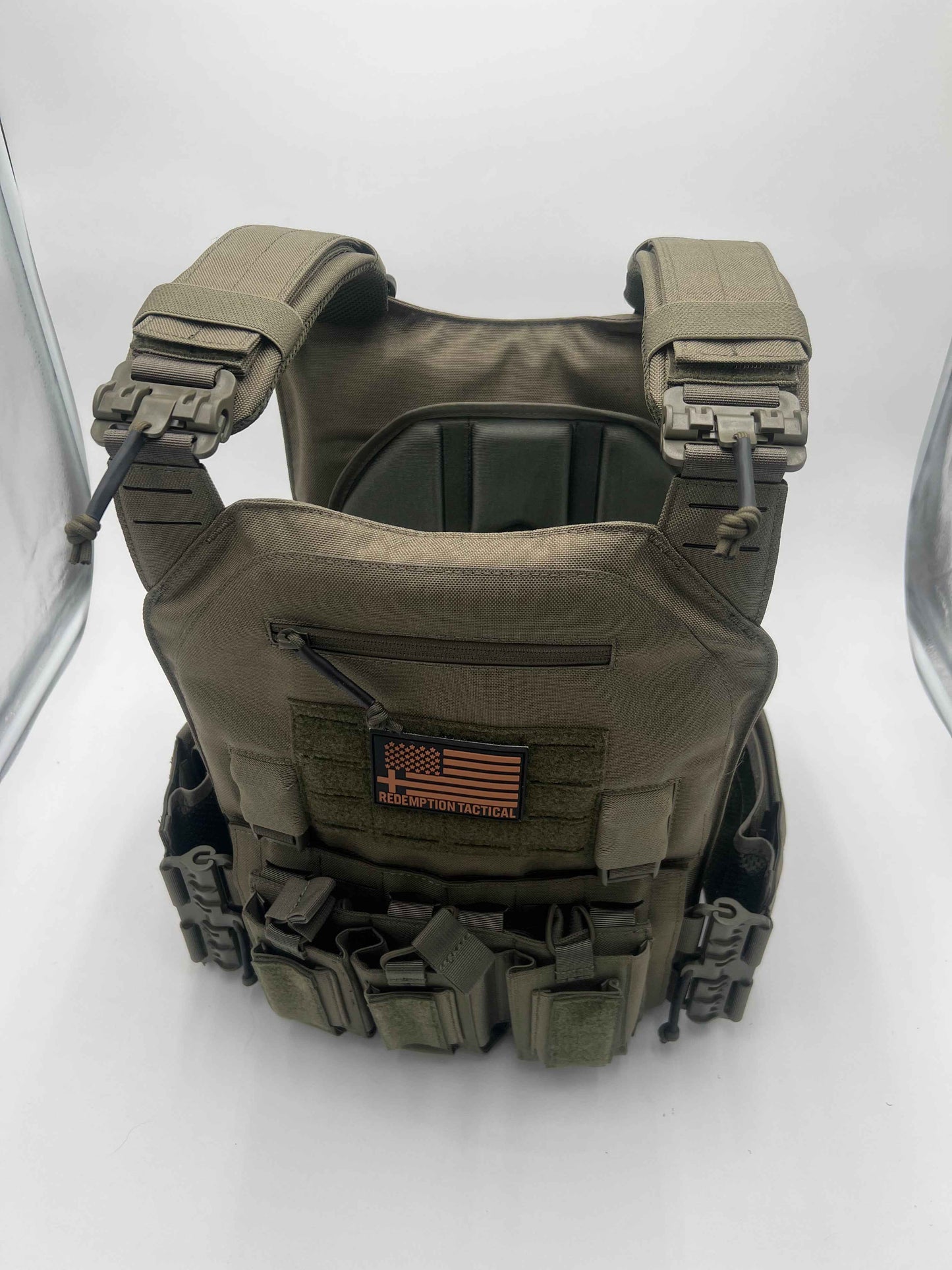 Redemption Tactical® "CRUSADER 2.0 XL” V4 Plate Carrier Vest with Side Cummerbund