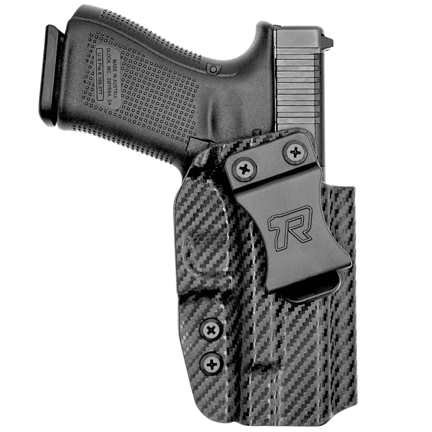 IWB Holster fits: Glock 17 19 19X 26 31 32 33 34 45 (Optic Ready)