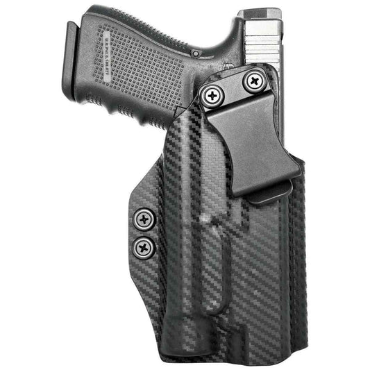 IWB Holster fits: Glock 17 19 19X 26 31 32 33 34 45 TLR-1