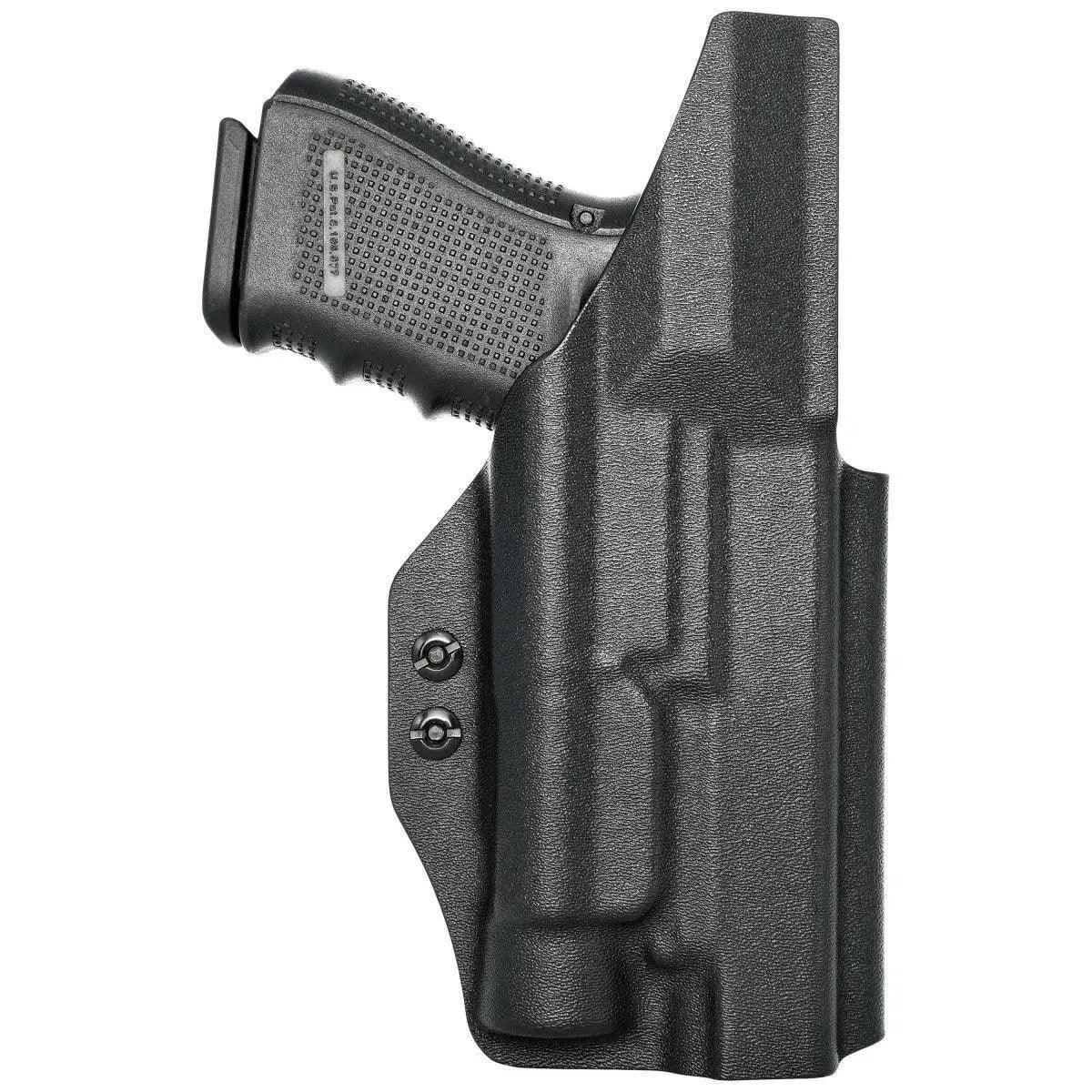 IWB Holster fits: Glock 17 19 19X 26 31 32 33 34 45 TLR-1