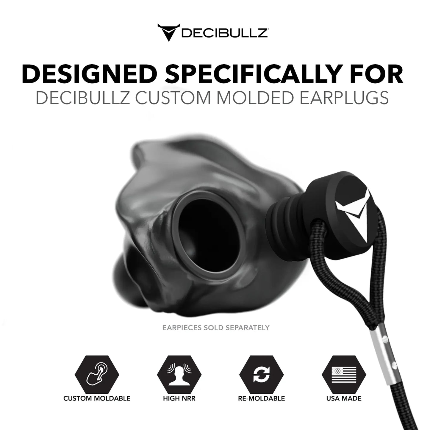 Decibullz Earplug Lanyard