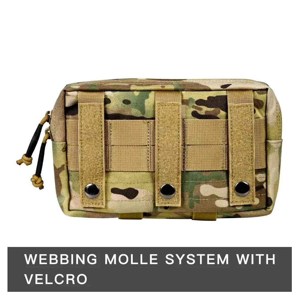 MUCTAC 1000D Tactical Supply Pouch for Plate Carrier Vest – Built to Outlast!