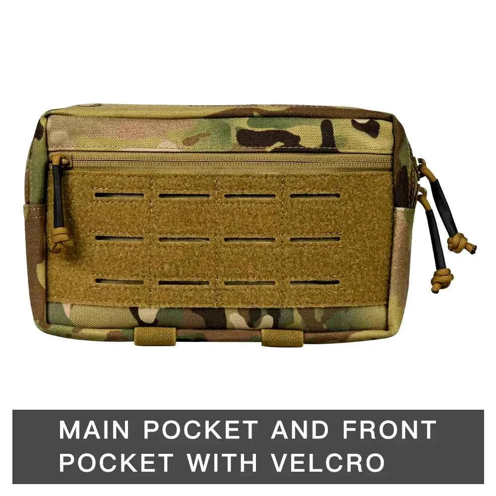 MUCTAC 1000D Tactical Supply Pouch for Plate Carrier Vest – Built to Outlast!