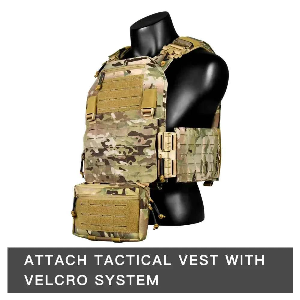 MUCTAC 1000D Tactical Supply Pouch for Plate Carrier Vest – Built to Outlast!