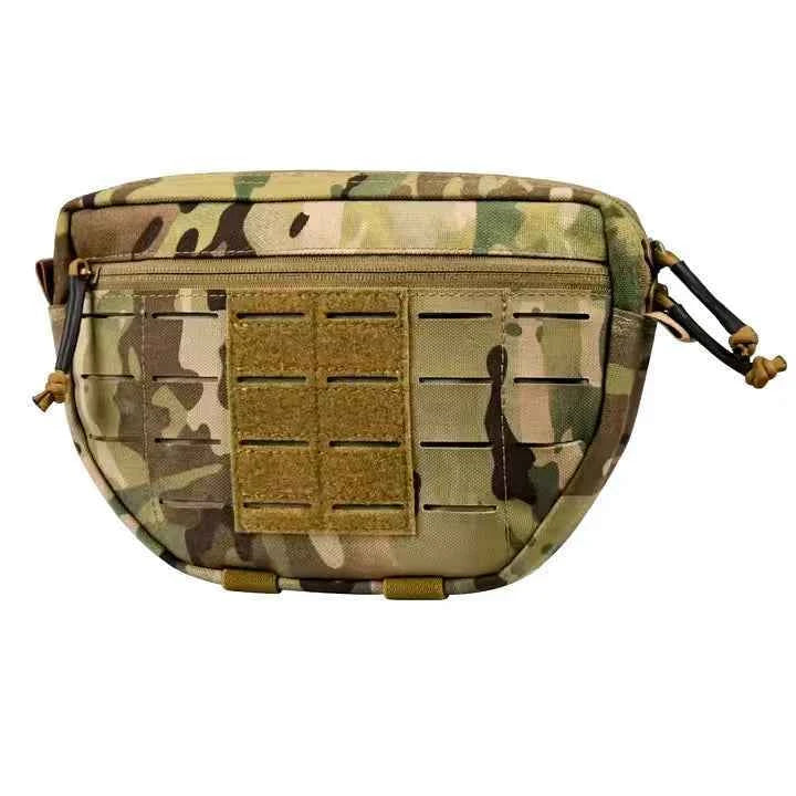 MUCTAC Tactical Drop/Dump Pouch 1000D Nylon MOLLE Utility - Multicam