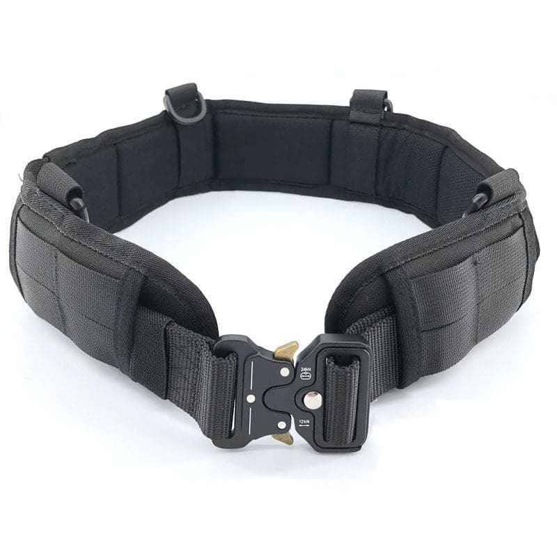 Padded Adjustable Waist Belt Set - Customizable Comfort for All Sizes - Raven Supply Company