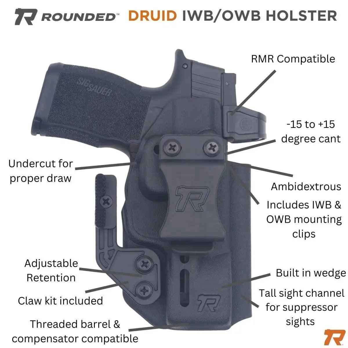 DRUID IWB/OWB Holster