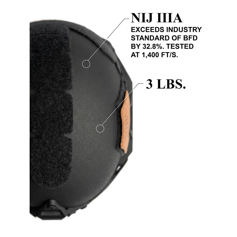 ATE® GEN2 Ballistic Helmet | NIJ IIIA High-Cut – Hard Head Veterans
