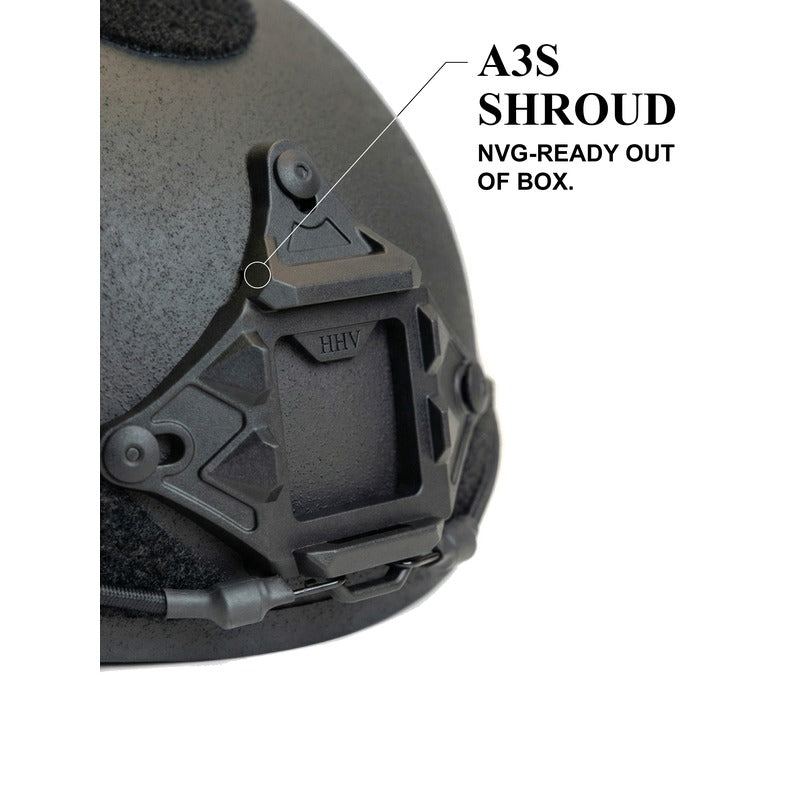 ATE® GEN2 Ballistic Helmet | NIJ IIIA High-Cut – Hard Head Veterans