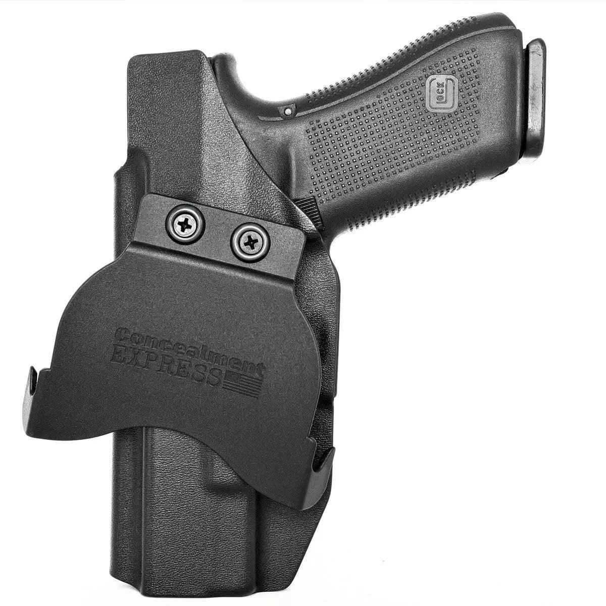 Paddle Holster fits: Glock 17 22 31 (Optic Ready)
