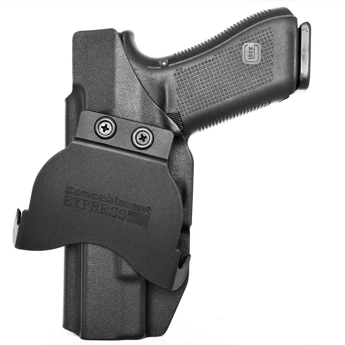 Paddle Holster fits: Glock 17 22 31 (Optic Ready)