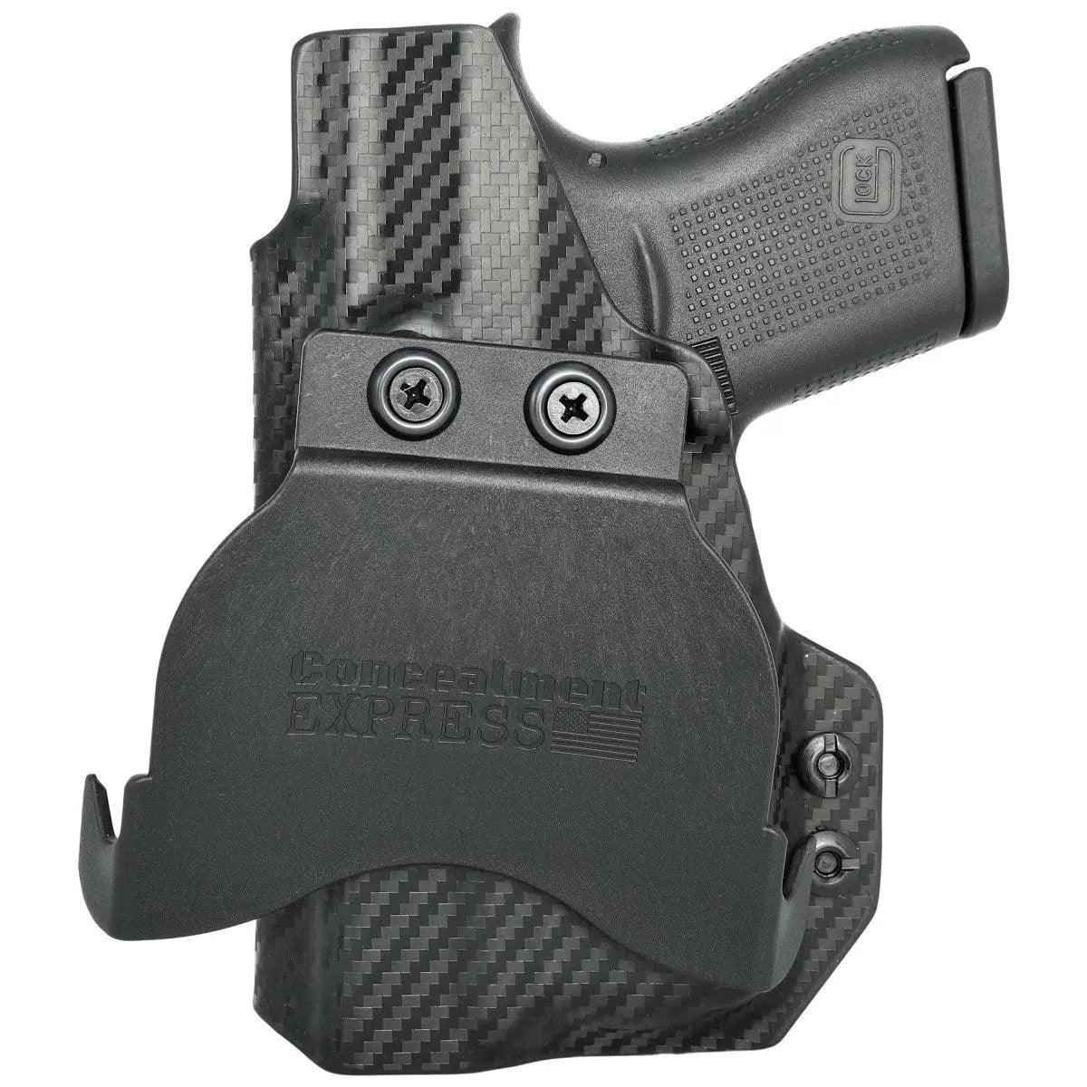 Paddle Holster fits: Glock 43X TLR6