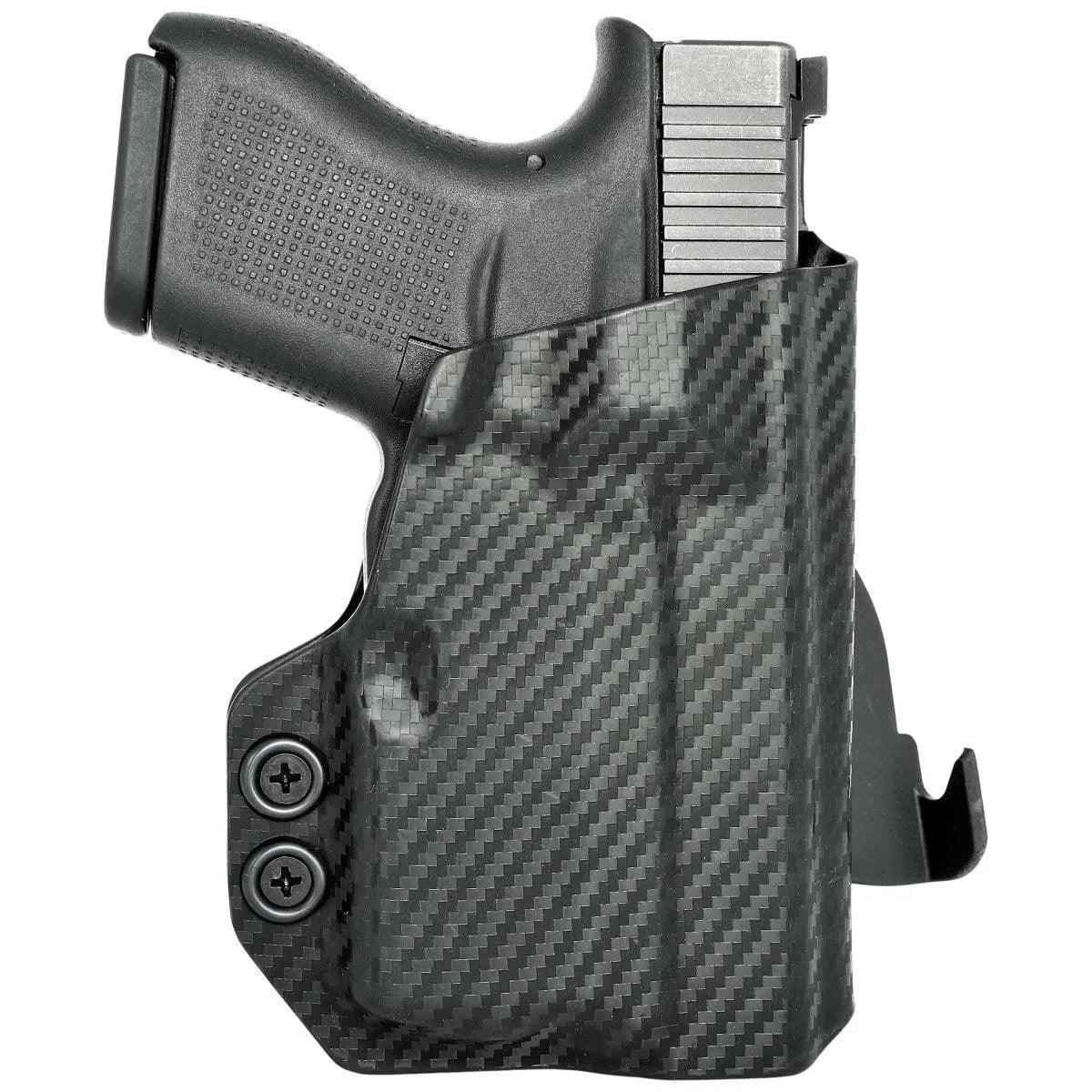 Paddle Holster fits: Glock 43X TLR6