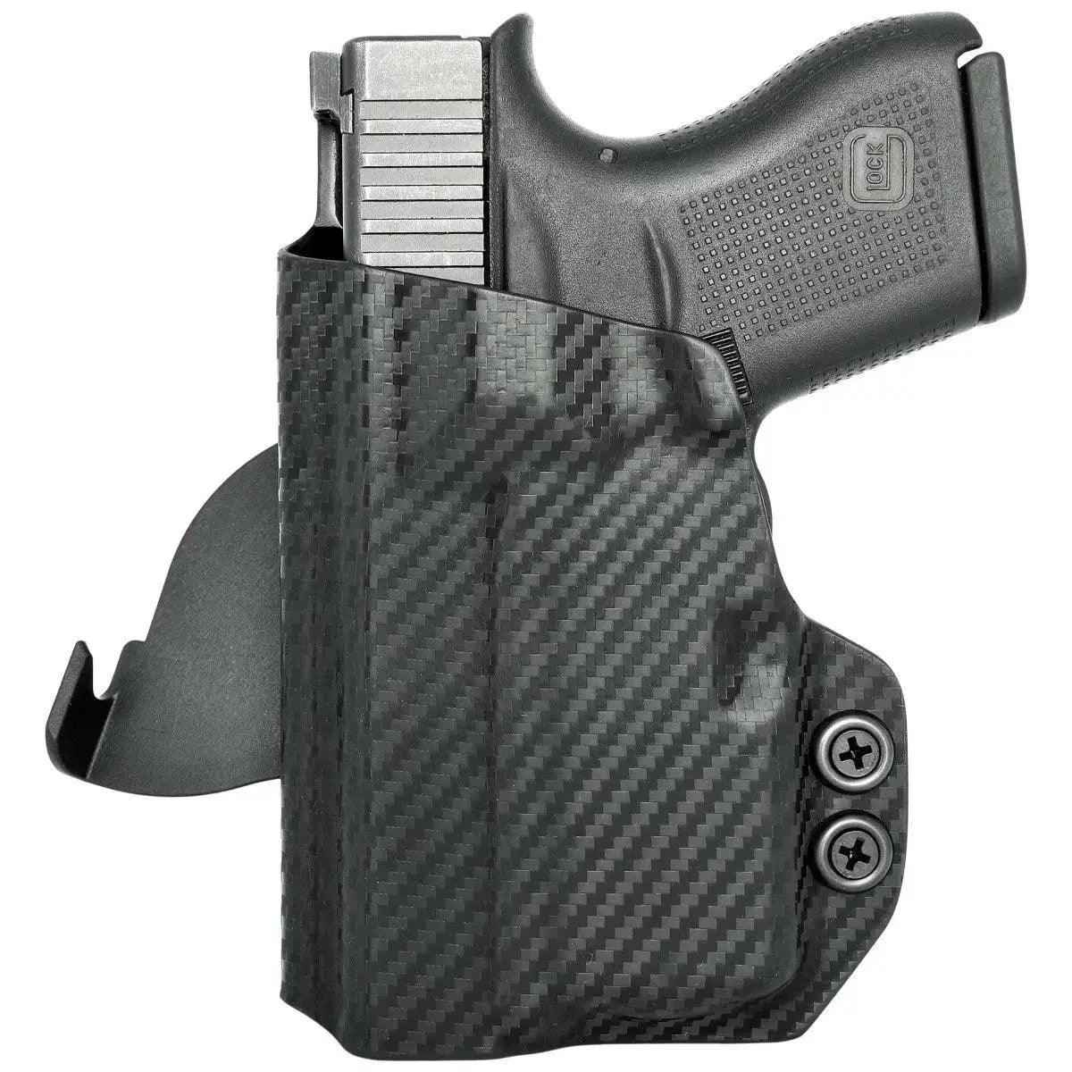 Paddle Holster fits: Glock 43X TLR6