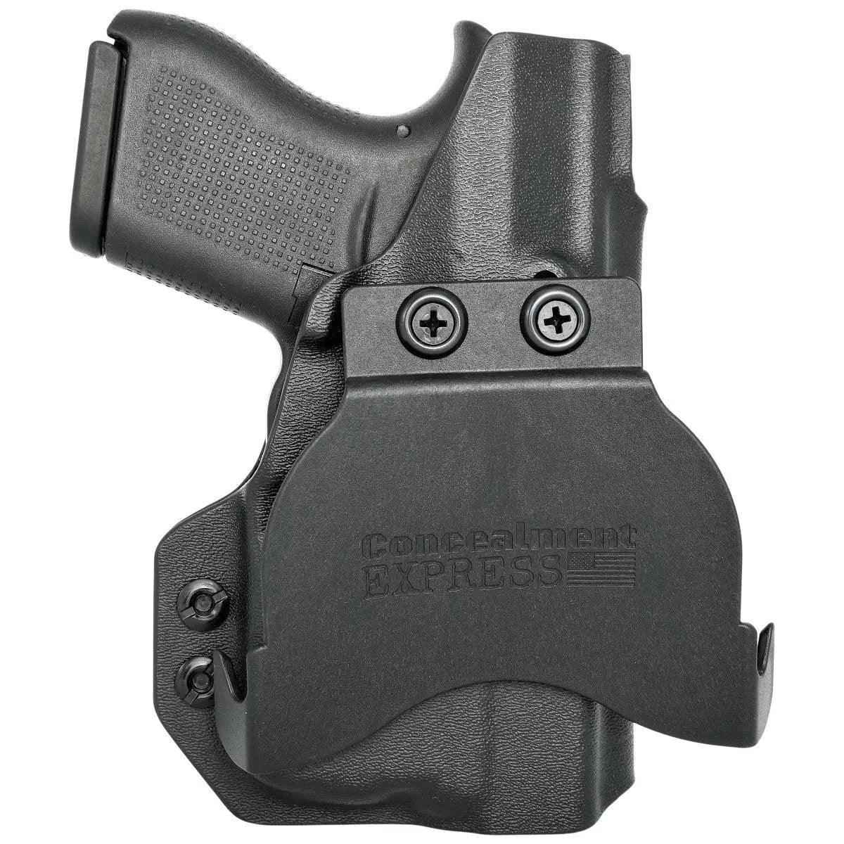 Paddle Holster fits: Glock 43X TLR6