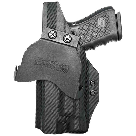 Paddle Holster fits: Glock 17 19 19X 26 31 32 33 34 45 TLR-1