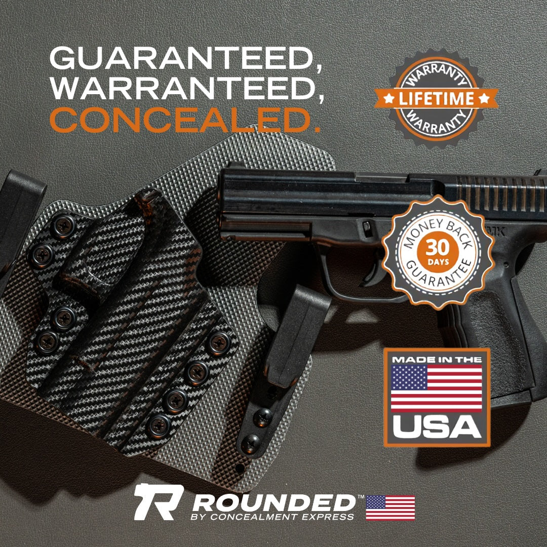 IWB Holster fits: Glock 36