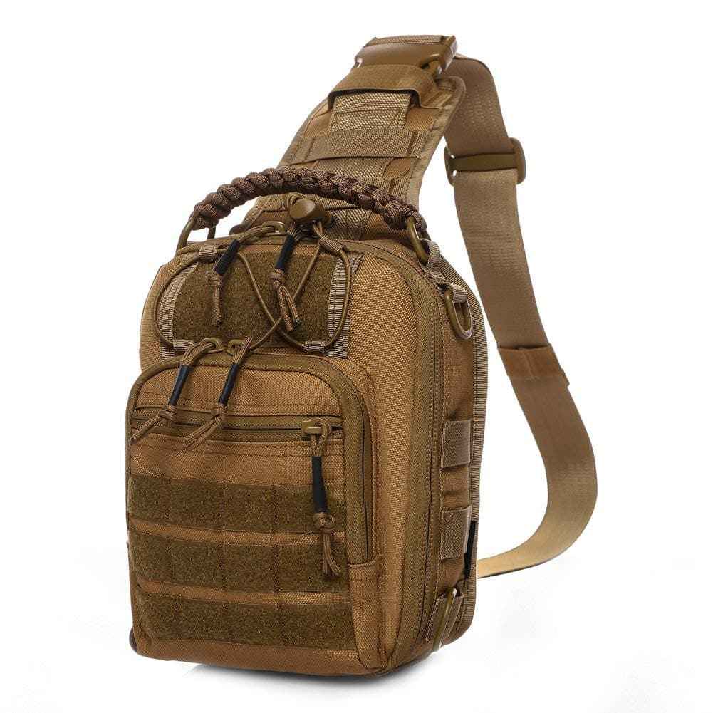Military Tactical Sling Bag - Anti-Cut Waterproof for Outdoor Adventures - Raven Supply Company