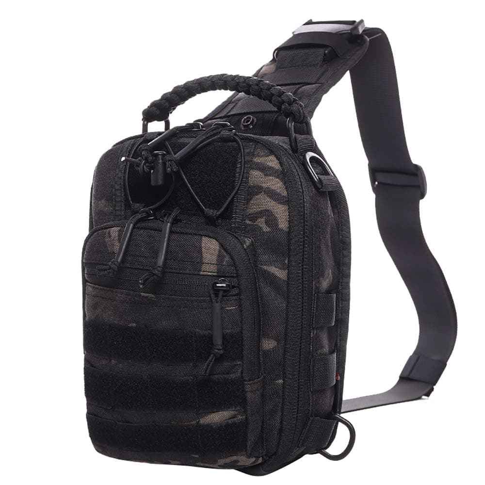 Military Tactical Sling Bag - Anti-Cut Waterproof for Outdoor Adventures - Raven Supply Company
