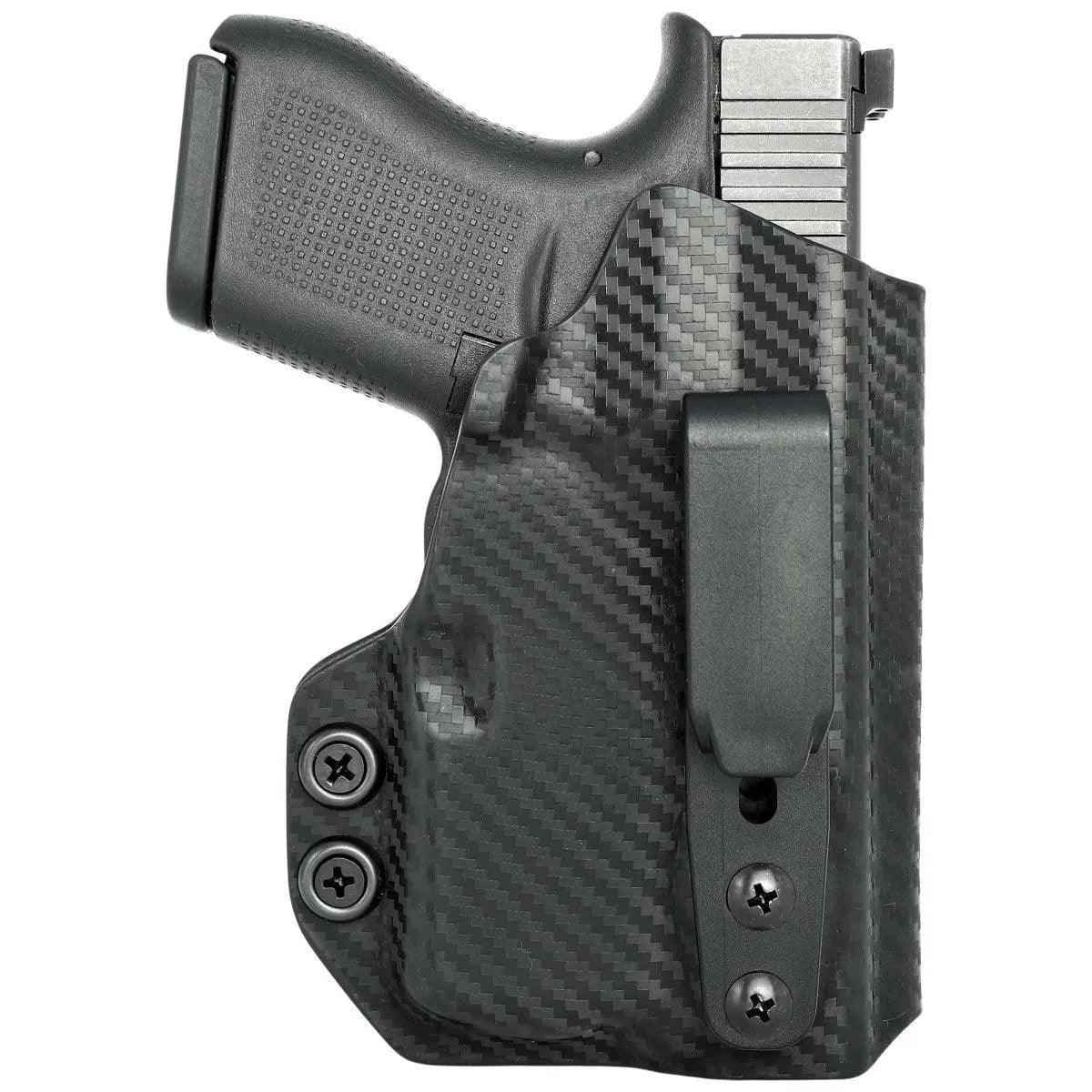 Tuckable IWB Holster fits: Glock 43X TLR6