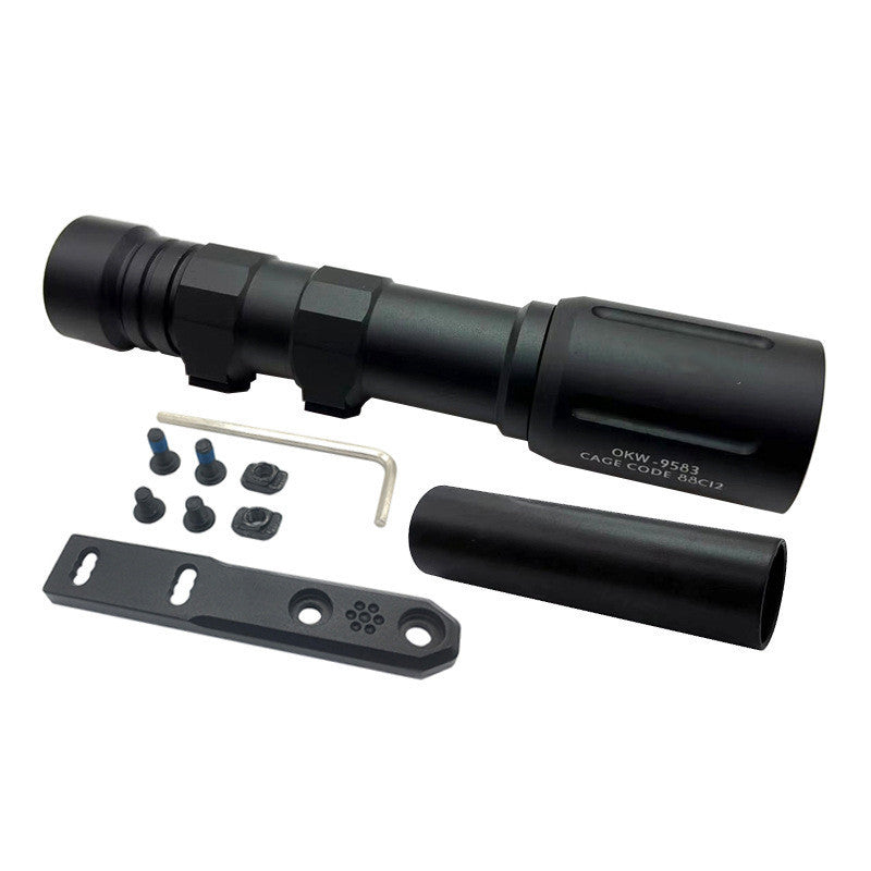 Long Tactical Flashlight - High-Performance LED Torch for Outdoor Adventures - Raven Supply Company