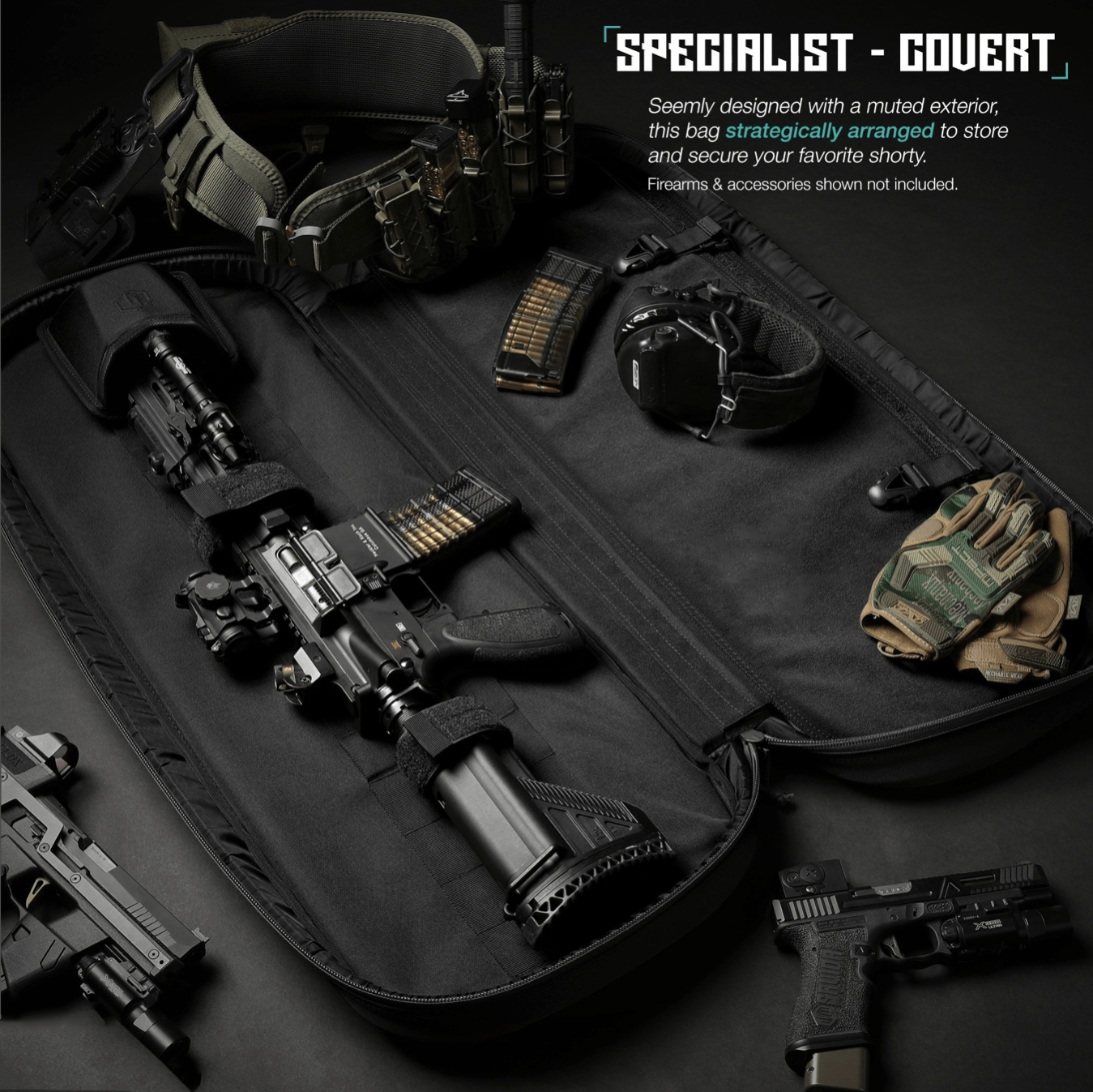 Covert Specialist SBR Case (3 Sizes) - Raven Supply Company