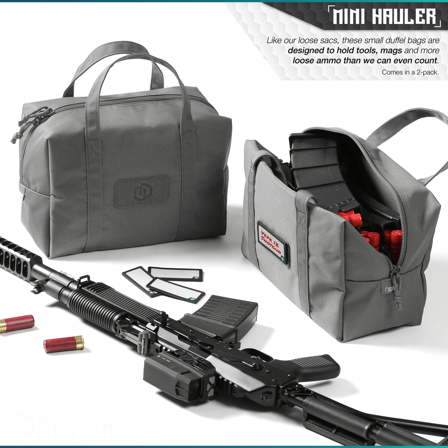 Mini Hauler Duffel Bag - 2 Pack - Raven Supply Company